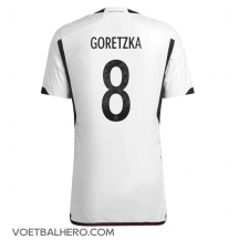 Duitsland Leon Goretzka #8 Thuis tenue WK 2022 Korte Mouwen