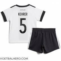 Duitsland Thilo Kehrer #5 Thuis tenue Kids WK 2022 Korte Mouwen (+ broek)