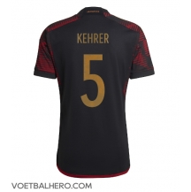 Duitsland Thilo Kehrer #5 Uit tenue WK 2022 Korte Mouwen