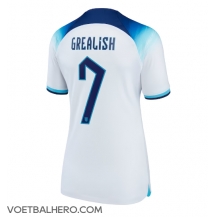 Engeland Jack Grealish #7 Thuis tenue Dames WK 2022 Korte Mouwen