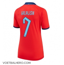 Engeland Jack Grealish #7 Uit tenue Dames WK 2022 Korte Mouwen