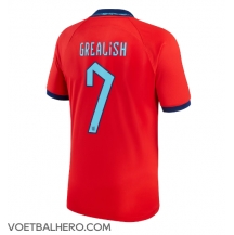 Engeland Jack Grealish #7 Uit tenue WK 2022 Korte Mouwen