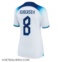 Engeland Jordan Henderson #8 Thuis tenue Dames WK 2022 Korte Mouwen