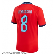Engeland Jordan Henderson #8 Uit tenue WK 2022 Korte Mouwen