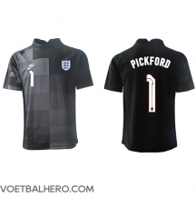 Engeland Jordan Pickford #1 Keeper Thuis tenue WK 2022 Korte Mouwen
