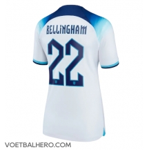 Engeland Jude Bellingham #22 Thuis tenue Dames WK 2022 Korte Mouwen