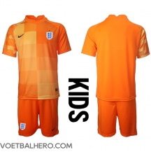 Engeland Keeper Uit tenue Kids WK 2022 Korte Mouwen (+ broek)