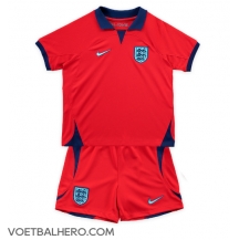 Engeland Uit tenue Kids WK 2022 Korte Mouwen (+ broek)