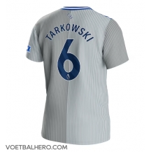 Everton James Tarkowski #6 Derde tenue 2023-24 Korte Mouwen