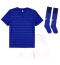 Everton Thuis tenue Kids 2025-26 Korte Mouwen (+ broek)