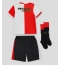 Feyenoord Thuis tenue Kids 2025-26 Korte Mouwen (+ broek)