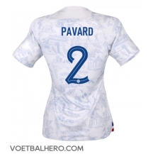 Frankrijk Benjamin Pavard #2 Uit tenue Dames WK 2022 Korte Mouwen