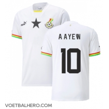 Ghana Andre Ayew #10 Thuis tenue WK 2022 Korte Mouwen