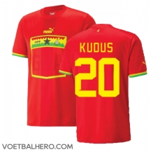 Ghana Mohammed Kudus #20 Uit tenue WK 2022 Korte Mouwen