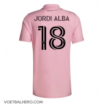 Inter Miami Jordi Alba #18 Thuis tenue 2023-24 Korte Mouwen