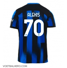 Inter Milan Alexis Sanchez #70 Thuis tenue 2023-24 Korte Mouwen