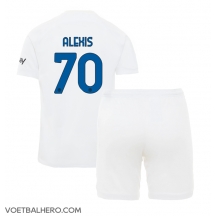 Inter Milan Alexis Sanchez #70 Uit tenue Kids 2023-24 Korte Mouwen (+ broek)
