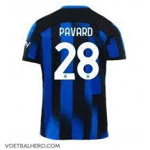Inter Milan Benjamin Pavard #28 Thuis tenue 2023-24 Korte Mouwen