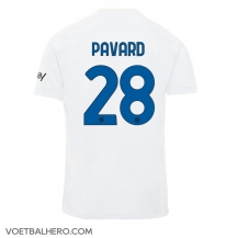 Inter Milan Benjamin Pavard #28 Uit tenue 2023-24 Korte Mouwen