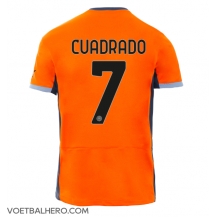 Inter Milan Juan Cuadrado #7 Derde tenue 2023-24 Korte Mouwen