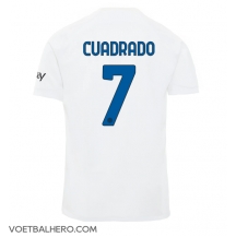 Inter Milan Juan Cuadrado #7 Uit tenue 2023-24 Korte Mouwen