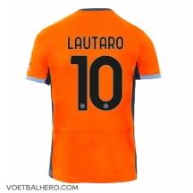Inter Milan Lautaro Martinez #10 Derde tenue 2023-24 Korte Mouwen