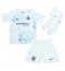Inter Milan Nicolo Barella #23 Uit tenue Kids 2025-26 Korte Mouwen (+ broek)