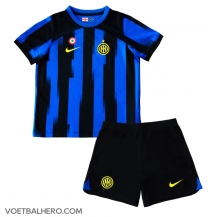 Inter Milan Thuis tenue Kids 2023-24 Korte Mouwen (+ broek)