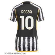 Juventus Paul Pogba #10 Thuis tenue Dames 2023-24 Korte Mouwen