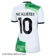 Liverpool Alexis Mac Allister #10 Uit tenue Dames 2023-24 Korte Mouwen