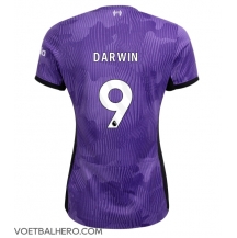Liverpool Darwin Nunez #9 Derde tenue Dames 2023-24 Korte Mouwen