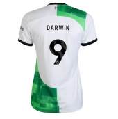 Liverpool Darwin Nunez #9 Uit tenue Dames 2023-24 Korte Mouwen