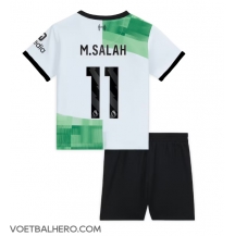 Liverpool Mohamed Salah #11 Uit tenue Kids 2023-24 Korte Mouwen (+ broek)