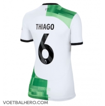 Liverpool Thiago Alcantara #6 Uit tenue Dames 2023-24 Korte Mouwen