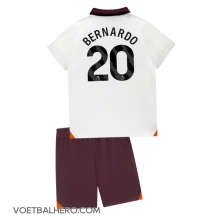 Manchester City Bernardo Silva #20 Uit tenue Kids 2023-24 Korte Mouwen (+ broek)