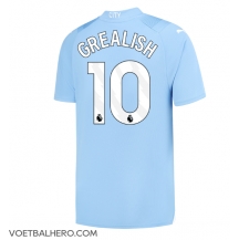 Manchester City Jack Grealish #10 Thuis tenue 2023-24 Korte Mouwen