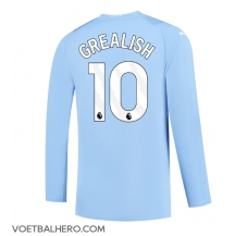Manchester City Jack Grealish #10 Thuis tenue 2023-24 Lange Mouwen