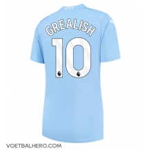 Manchester City Jack Grealish #10 Thuis tenue Dames 2023-24 Korte Mouwen