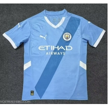 Manchester City Thuis tenue 2025-26 Korte Mouwen
