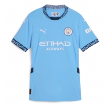 Manchester City Thuis tenue Dames 2025-26 Korte Mouwen