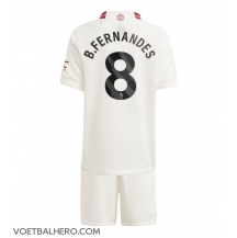 Manchester United Bruno Fernandes #8 Derde tenue Kids 2023-24 Korte Mouwen (+ broek)