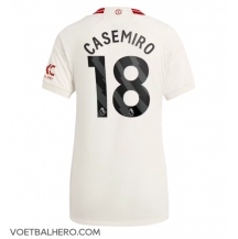 Manchester United Casemiro #18 Derde tenue Dames 2023-24 Korte Mouwen
