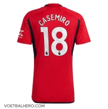 Manchester United Casemiro #18 Thuis tenue 2023-24 Korte Mouwen