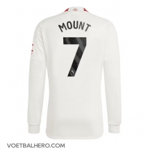 Manchester United Mason Mount #7 Derde tenue 2023-24 Lange Mouwen