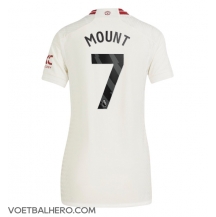 Manchester United Mason Mount #7 Derde tenue Dames 2023-24 Korte Mouwen
