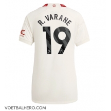 Manchester United Raphael Varane #19 Derde tenue Dames 2023-24 Korte Mouwen