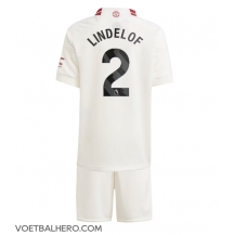 Manchester United Victor Lindelof #2 Derde tenue Kids 2023-24 Korte Mouwen (+ broek)
