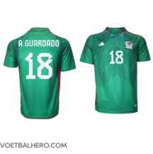 Mexico Andres Guardado #18 Thuis tenue WK 2022 Korte Mouwen