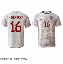 Mexico Hector Herrera #16 Uit tenue WK 2022 Korte Mouwen