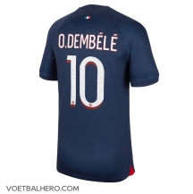 Paris Saint-Germain Ousmane Dembele #10 Thuis tenue 2023-24 Korte Mouwen